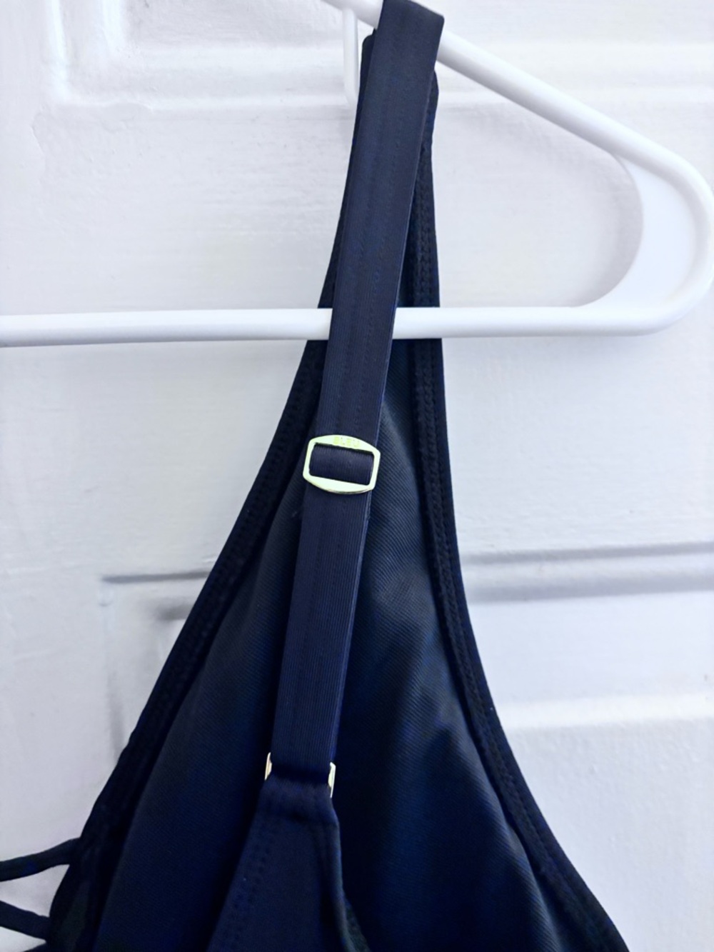 Bleu Rod Beattie Black Lace-Up V-Neck One-Piece Swimdress - Picture 5 of 8